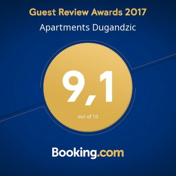 Apartments Dugandzic Drače Exteriér fotografie